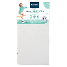 Achat Matelas bébé Matelas Aloé Vera Déhoussable - 60 x 120 cm