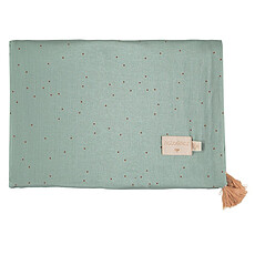 Achat Linge de lit Couverture d'Eté Treasure - Toffee Sweet Dots & Eden Green