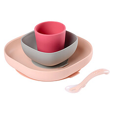 Achat Coffret repas Set de Vaisselle 4 Pièces - Pink