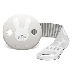 Achat Attache sucette Attache Sucette Ruban - Gris