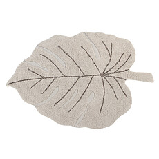 Achat Tapis Tapis Lavable Monstera Feuille Naturel - 120 x 180 cm