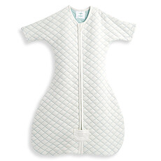 Achat Gigoteuse Gigoteuse à Manches Ajustées Crème et Menthe - 3/6 Mois