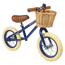 Achat Trotteur & Porteur Draisienne First Go - Bleu Marine