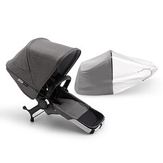 Achat Accessoires poussette Ensemble d'extension Duo Donkey3 Châssis Aluminium - Gris Chiné