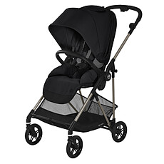 Achat Poussette citadine Poussette Citadine Melio Châssis Taupe - Deep Black