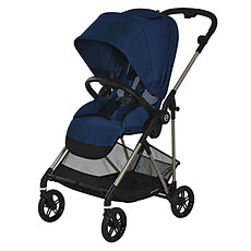 Achat Poussette citadine Poussette Citadine Melio Châssis Taupe - Navy Blue