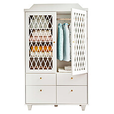 Achat Armoire Armoire 2 Portes Harlequin - Light Sand