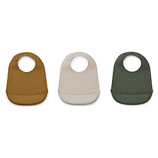 Achat Bavoir Lot de 3 Bavoirs Maru - Hunter Green Multi Mix