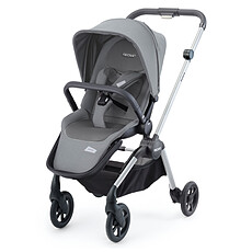 Achat Poussette citadine Poussette Citadine Sadena Châssis Silver - Prime Silent Grey