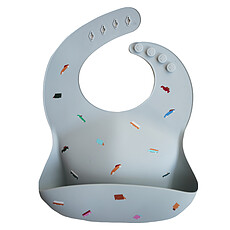 Achat Bavoir Bavoir Mushie - Gris et Voitures Rétro