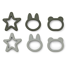 Achat Vaisselle & Couvert Lot de 6 Emporte-pièces Andy - Hunter Green Mix