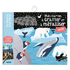 Achat Livre & Carte Mes Cartes à Gratter et à Métalliser - Hiver