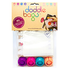 Achat Tasse & Verre Lot de 4 Gourdes Réutilisables avec Bouchons - 100 ml