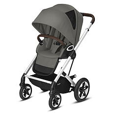 Achat Poussette citadine Poussette Tout-terrain Talos S Lux Châssis Silver - Soho Grey