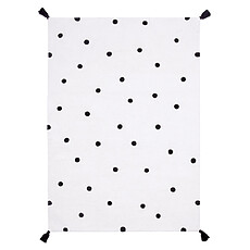 Achat Tapis Tapis Pois Noirs - 120 x 170 cm
