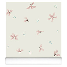 Achat Papier peint Papier Peint - Windflower Cream