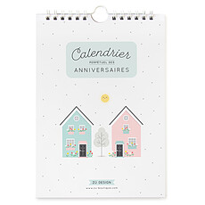 Achat Livre & Carte Calendrier des Anniversaires