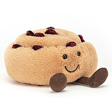 Achat Peluche Amuseable Pain aux Raisins