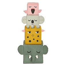 Achat Mes premiers jouets Cubes en Tissu Les Animaux de la Jungle