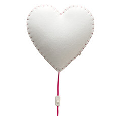 Achat Suspension  décorative Soft Light - Applique Coeur Rose