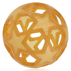 Achat Dentition Star Ball Caoutchouc Naturel - Jaune
