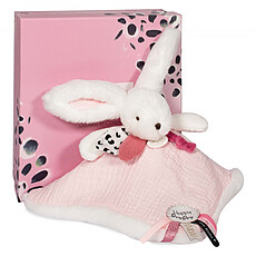 Achat Doudou Doudou Pompon Happy Blush - Rose