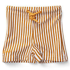 Achat Accessoires bébé Short de Bain Otto - Rayé Moutarde et Blanc