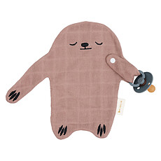 Achat Attache sucette Doudou Attache-tétine Paresseux - Warm Grey