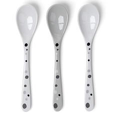 Achat Vaisselle & Couvert Lot de 3 Cuillères - Dreamy Dots Gris