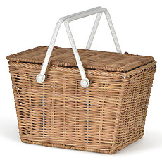 Achat Bagagerie enfant Panier en Rotin Piki - Naturel