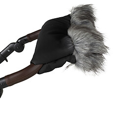 Achat Accessoires poussette Gant avec Fourrure - Black