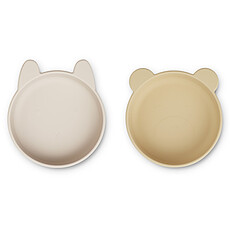 Achat Vaisselle & Couvert Lot de 2 Bols Vanessa - Wheat Yellow Sandy Mix