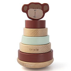 Achat Mes premiers jouets Tour à Empiler en Bois - Mr. Monkey