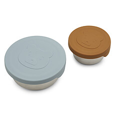 Achat Vaisselle & Couvert Ensemble Snackbox Fiby - Mr Bear Sea Blue Mix