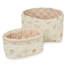 Achat Panier & corbeille Lot de 2 Paniers de Rangement - Seabed