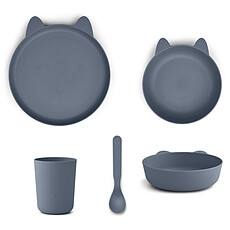 Achat Coffret repas Ensemble de Vaisselle 4 Pièces Paul - Blue Wave