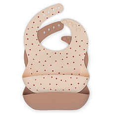 Achat Bavoir Lot de 2 Bavoirs - Raspberry Dot & Bark