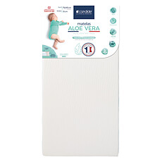 Achat Matelas bébé Matelas Aloé Vera Déhoussable - 70 x 140 cm