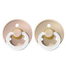 Achat Sucette Lot de 2 Tétines Night Blush & Vanilla - 0/6 Mois