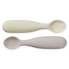 Achat Vaisselle & Couvert Lot de 2 Cuillères Fleur - Earth Mix