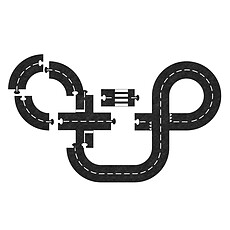 Achat Mes premiers jouets Circuit Réversible 12 Pièces