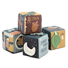 Achat Mes premiers jouets Cubes en Tissu Nightfall