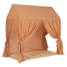 Achat Lit bébé Lit Cabane Vera Sienna Brown - 70 x 140 cm