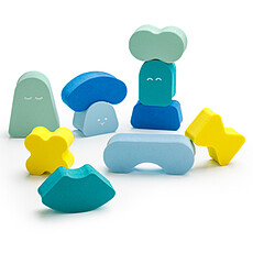 Achat Mes premiers jouets Jeu d'Equilibre Blokki - Minty Blue
