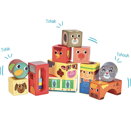 Mes premiers jouets Cubes Animaux de la Ferme Cubes Animaux de la Ferme