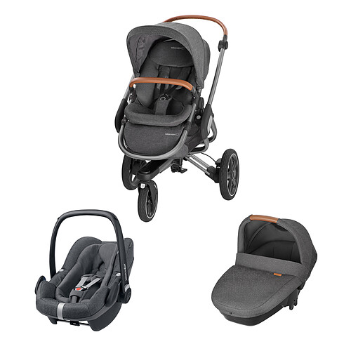 poussette 3 roues trio