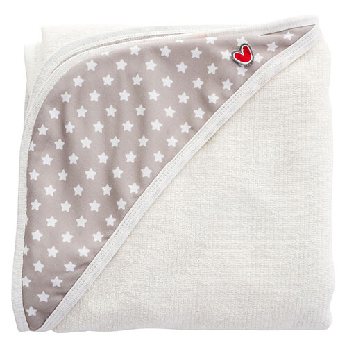 Babytolove Serviette Papillon White Stars Linge Sortie De Bain Babytolove Sur L Armoire De Bebe