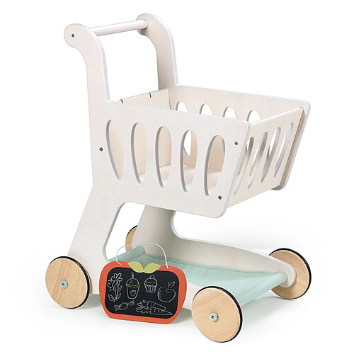 Chariot de courses jaune - Tender Leaf Toys TL8254 - Caddie enfant