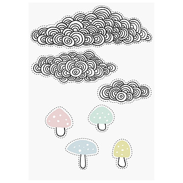 Achat Sticker Sticker Forrest
