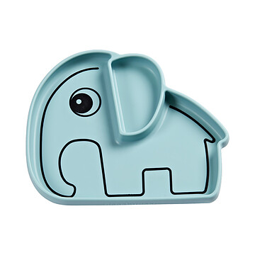 Achat Vaisselle et couverts Assiette Silicone - Elphee Bleu